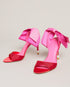 HARINAS-Sandals-We've made the perfect party piece with HARINAS. Oversized double bows in a dual tone embellish the heels of these sandals to wrap up your look. The satin finish and crystal heel detail add the finishing touch you need to turn heads. Heeled sandals Oversized double ankle bow Dual tone Satin finish Open toe Slim toe strap Crystal embellished heel detail Slingback design- Ted Baker Romania